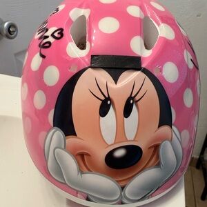 Disney Minnie Mouse White Helmet